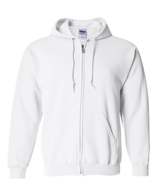Gildan 18600 Unisex Heavy Blend Full-Zip Hooded Sweatshirt