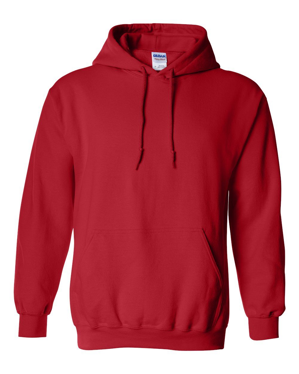 Gildan 18500 Red Heavy Blend Hooded Sweatshirt – Unisex Pullover Hoodie